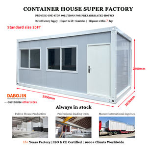 Casa Contenedor Prefabricada de Acero Expandible y Plegable para Uso como Almacén o Alojamiento Temporal para Personal con Baño para Villa - Product Image 2