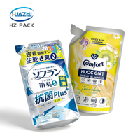 Sachet Doypack Personnalisé Imprimé et Formé, Emballage Liquide Stratifié pour Lessive, Lotion Corporelle et Détergent