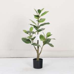<span class=keywords><strong>Planta</strong></span> Artificial <span class=keywords><strong>de</strong></span> Ficus Altissima en Maceta, Decoración para Interiores, Hogar, Oficina, Jardín, Plantas Artificiales - Product Image 2