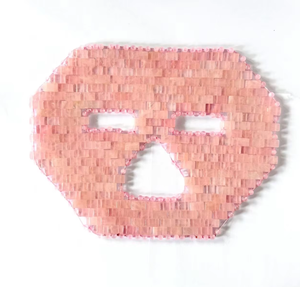 Masque facial artisanal en aventurine verte, outils de soin de la peau - Product Image 5