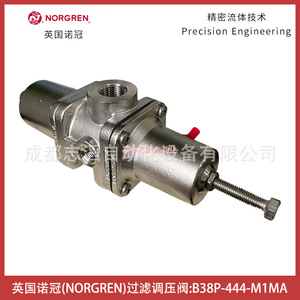 วาล์วลดแรงดันนอร์เกรน B38P-444-M1MA 1/2 นิ้ว สำหรับแก๊สอุณหภูมิต่ำแบบนิวเมติก - Product Image 4