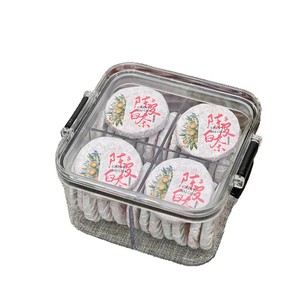 Té Pu'er al por mayor, mini pastelitos de 5g con múltiples sabores: arroz glutinoso, lingzhi, cáscara de mandarina envejecida, rosa, crisantemo, limón, jazmín. - Product Image 5