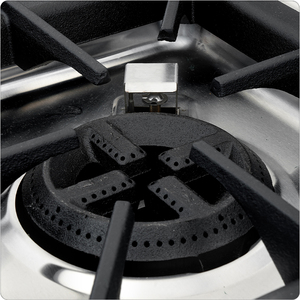 Fornello a Gas LPG Commerciale in Acciaio Inox con Forno Integrato e Superficie in Ceramica per Cucina Domestica e Commerciale - Product Image 5