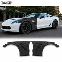 Ailes en fibre de carbone C7 - Adaptées aux Corvette C7 2014-2019 - Ailes en fibre de carbone pour retrofit - Vente en gros