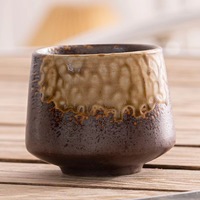 Tasses à café expresso Style japonais et arabe, peints à la main, en céramique, tasses à café, pour thé, poterie, 150ML