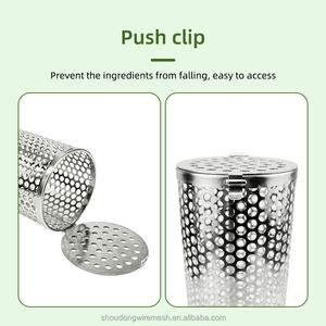 Cesta Giratoria para Asar de Acero Inoxidable 304 para Barbacoa, Parrilla, Horno y <span class=keywords><strong>Asador</strong></span> - Product Image 3