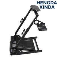 Support de simulateur de course universel tout-en-un pliable, design peu encombrant