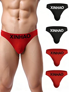 Sous-vêtements pour hommes sexy et tendance, caleçons en coton extensible et respirant pour jeunes adultes, confortables pour un usage quotidien - Product Image 3