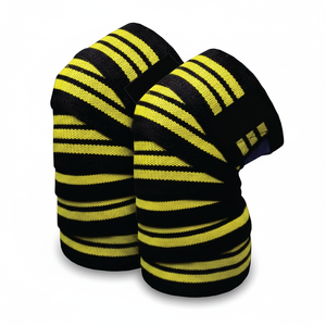 Powerlifting Genou Wraps Haute Élastique Haltérophilie Gym Workout Training Fitness Genou Wrap - Product Image 1