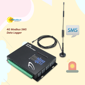 4G modbus SMS dữ liệu logger kim loại công nghiệp SMS khói Detector thông minh hệ thống báo động - Product Image 1