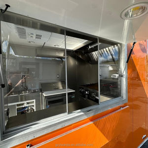 Mini-bar de rue vintage, restaurant mobile, camion de restauration, camion de glaces, camion de café, camion de hot-dogs, chariots de snacks, remorques de traiteur - Product Image 2