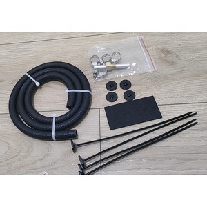 <span class=keywords><strong>Bande</strong></span> <span class=keywords><strong>thermique</strong></span> isolante en fibre de verre haute température noire titane pour collecteur d'échappement de moto - Product Image 3