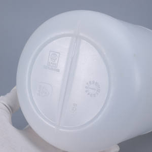 <span class=keywords><strong>1</strong></span> galão 4 litros garrafas plásticas redondas para leite água HDPE quadrado detergente químico <span class=keywords><strong>Jerry</strong></span> pode com tampa - Product Image 3