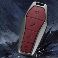 Boîtier de clé de voiture en alliage de Zinc décoration de style de boîte à clés pour joint Byd 05 Dmi 2024 2025 2026 coque de clé protéger les accessoires Para Kit