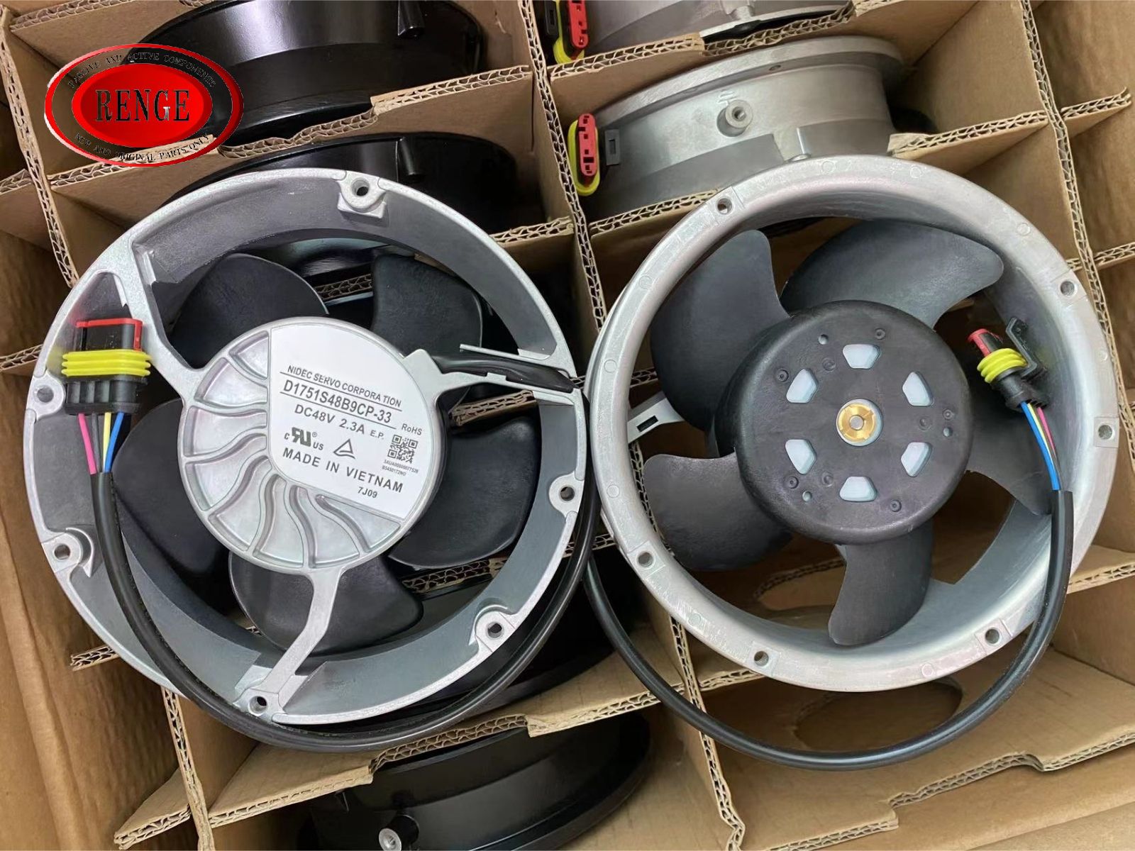 D1751S48B9CP-33 Electric 48V Blower Fan for Cooling Needs