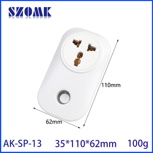 New Arrivals Applied Fireproofing Plastic <strong>Socket</strong> <strong>Wifi</strong> Electronic Oem <strong>Smart</strong> <strong>Plug</strong> <strong>Enclosure</strong> <strong>Plug</strong> in Power <strong>Supply</strong> <strong>Enclosure</strong> - Product Image 2