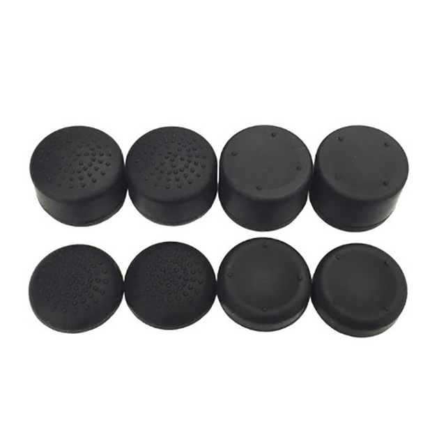 8PCS Thumb Grip for PS5 PS4 Xbox One Controller Ilicone Joystick Enhance Anti-slip Thumb Grip