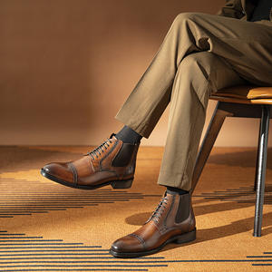 Chaussures habillées pour hommes en cuir véritable à bout pointu, de haute qualité, sur mesure, pour occasions formelles, dernières tendances 2025 - Product Image 6