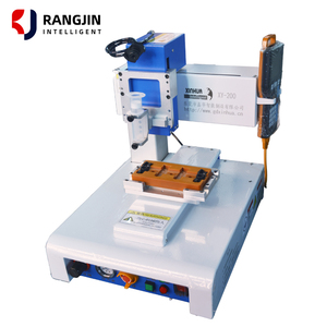 روبوت آلي ثلاثي المحاور عالي الدقة للاستخدام المكتبي لتوزيع الغراء الإيبوكسي والأشعة فوق البنفسجية وغراء AB، آلة توزيع بضمان سنة واحدة وكفاءة عالية وتكلفة منخفضة - Product Image 2