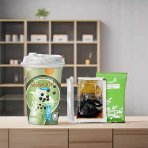 Alody Organic Instant Shaken Brown Sugar <b>Boba</b> Drink 3 <b>Cups</b> Set - Product Image 6