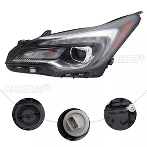 Para Buick Envision 2016-2018, Faros Antiniebla LED, Luces de Circulación Diurna, Faros Antiniebla Impermeables, Conjunto de Faros Delanteros para Automóvil 84152650 - Product Image 4