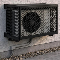 YOD HVAC Tools – Cache-climatiseur métallique amélioré pour mini-split et unité extérieure, idéal pour entrepreneurs et hangars