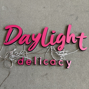 Thiết kế miễn phí <span class=keywords><strong>LED</strong></span> kinh doanh Mini <span class=keywords><strong>frontlit</strong></span> và Backlit thư ký tùy chỉnh quảng cáo ngoài trời thương hiệu logo thư ký - Product Image 4