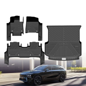 Factory Price <b>Interior</b> Car <b>Accessories</b> 5D Durable Floor Mats for Xpeng G9 Floor Mat TPE Car Floor Mat - Product Image 1