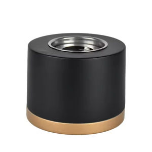 Braciere Portatile Moderno in Cemento per Interni, Mini Focolare a Bioetanolo per Atmosfera da Campeggio e Feste - Product Image 5