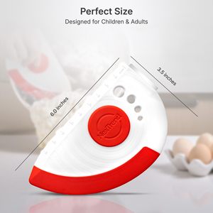 Baker Scraper <b>Silicone</b> Measuring <b>Tool</b> With Scale For Baking And Kitchen Use - Product Image 2