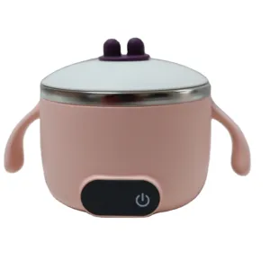 usb rechargeable baby bowl automatic food warmer for children kids training tool