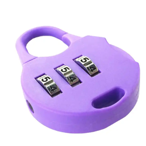 신제품 권장 사항 알루미늄 합금 33*55mm 컷 잠금 3 보안 코드 자물쇠 조합 자물쇠 - Product Image 1