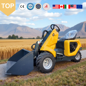 Minicargadora TOHO TH-MULTINE con Certificación CE, Industrial y Agrícola, de 3 Ruedas, con Emisión Euro5 - Product Image 6