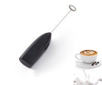 Batteur à oeufs à piles Portable fouet puissant fabricant de mousse à main mélangeur Mini mousseur à lait électrique pour café