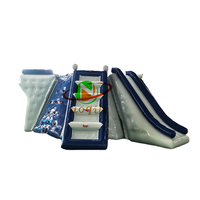 Toboggan aquatique gonflable en bâche PVC 0,9 mm pour adultes et enfants, qualité commerciale, certifié CE, couleur personnalisable