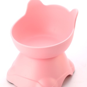 Gamelle inclinée surélevée en plastique pour chat, ergonomique, pour chats et petits chiens, directement de l'usine - Product Image 4