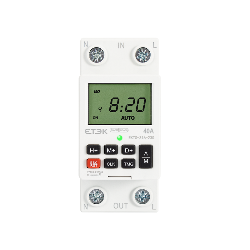 ETEK 24Hours Timer 16A 230VAC W