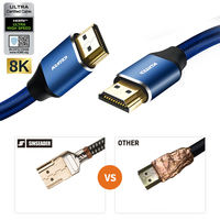 Nouvelle version HDMI 8K 60HZ 4K 120Hz, résolution haute vitesse, HDR dynamique, EARC, 44 mégapixels