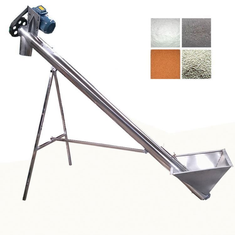 Конвейер для зерна, кукурузы, пшеницы, частиц порошка, шнековый конвейер/спиральное конвейерное оборудование/конвейерная машина для продажи