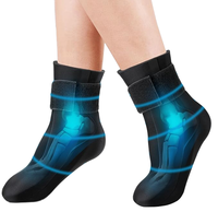 Coussinet de pied en gel solide réutilisable pour la thérapie chaude et froide, soulagement de la douleur et de l'enflure pour les pieds fatigués, réduction de l'enflure plantaire