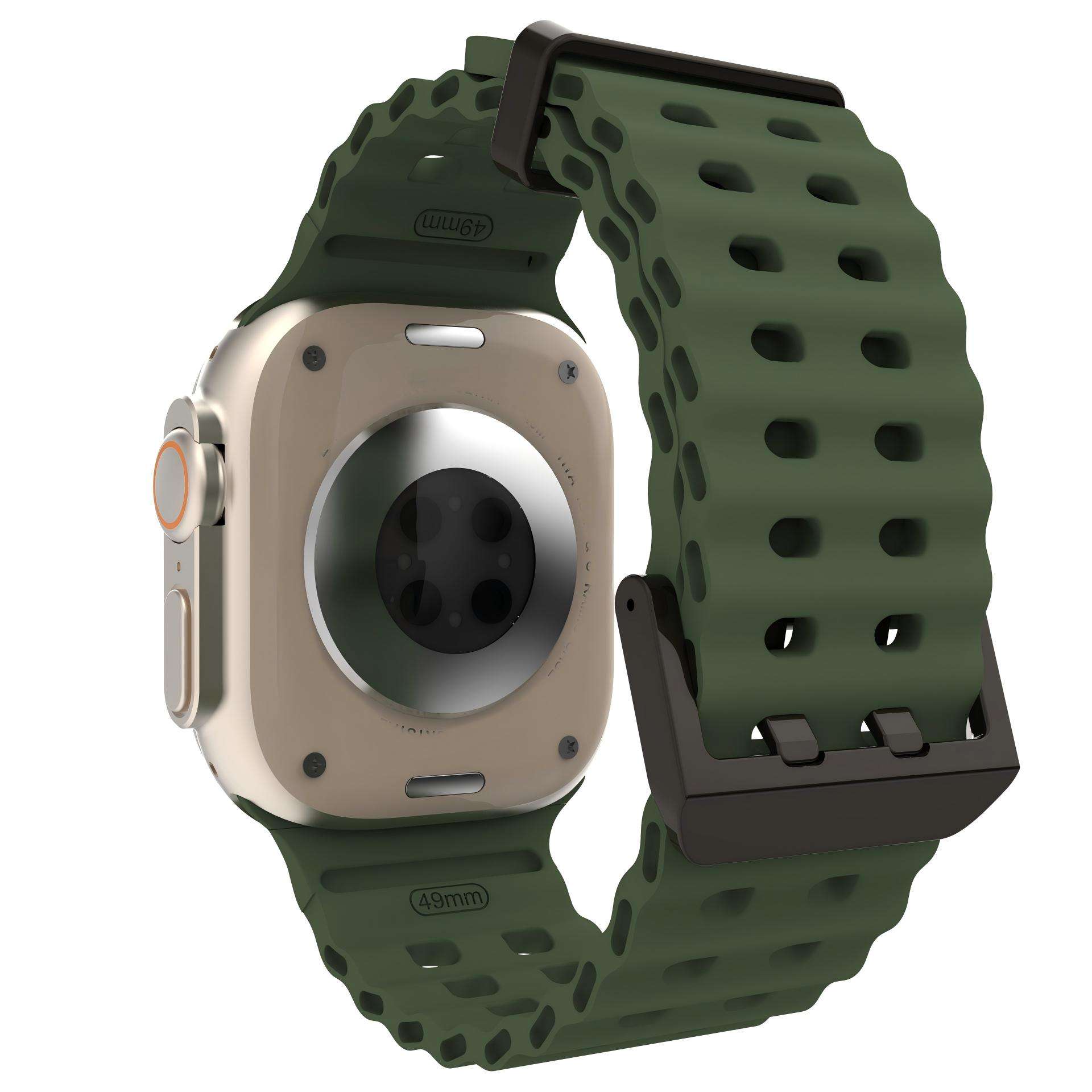 สีเขียวป่า