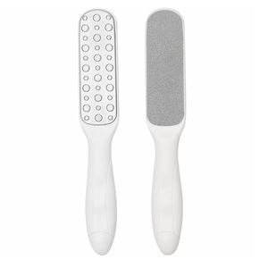 Lima para pies con piedra pómez, forma ovalada, blanca, para eliminar la piel muerta, herramienta para el cuidado de los pies - Product Image 5