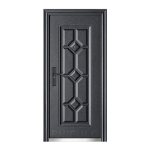 <span class=keywords><strong>Puerta</strong></span> <span class=keywords><strong>Principal</strong></span> de Seguridad de Acero de Diseño Moderno Phipulo OEM, <span class=keywords><strong>Puerta</strong></span> Metálica Exterior de Hierro para Viviendas Residenciales - Product Image 2
