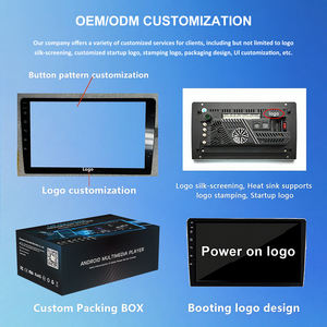 Autoradio Android 15 avec écran tactile 9 pouces, CarPlay sans fil 8 cordons, Android Auto, GPS, WiFi, Bluetooth, haute résolution - Product Image 4