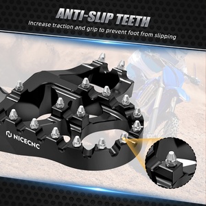 NiceCNC Extender Repose-pieds Repose-pieds Pour Yamaha YZ125 250 1998-2022 2023 YZ <span class=keywords><strong>WR</strong></span> 250F 450F 2003-2022 2023 - Product Image 3