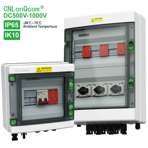 CNLonQcom 24 meses de garantía PV 1-6string 500V/1000V IP65 Panel Array Power Solar PV String Combiner Box para Solar - Product Image 1