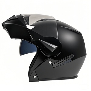 Nuovo Casco Modulare per Moto in ABS, Casco Apribile per Adulti, Unisex, Personalizzabile, con Doppia Visiera - Product Image 1
