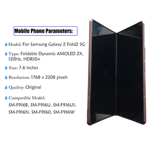Fold 3 Lcd Z Fold 4 Écran Remplacement Repuestos pour <span class=keywords><strong>Samsung</strong></span> Galaxy Z Fold 3 Grand Écran - Product Image 6