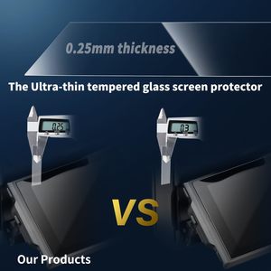 ฟิล์มป้องกันหน้าจอ LCD กระจกเทมเปอร์9H 2.5D ความชัดเจนสูงสำหรับ lecia Q2 Q3 D-Lux 8 M11 <span class=keywords><strong>CL</strong></span> Type 240 SL3 - Product Image 6