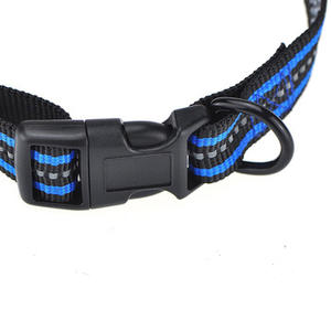 Hanyang-<span class=keywords><strong>Collar</strong></span> reflectante de nailon para perro, accesorio personalizado, producto para perro, venta al por mayor - Product Image 5